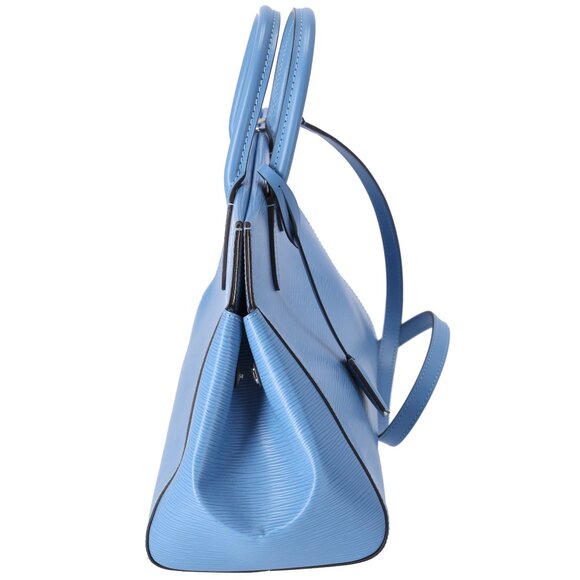 Louis Vuitton Marly MM Epi Handbag M94661 Bleuet Epi Leather Light Blue - Picture 5 of 9